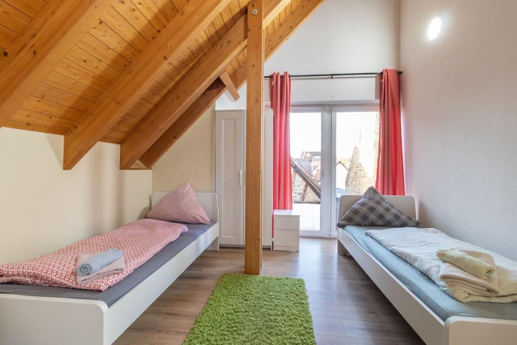 Maisonette-Wohnung Mit 5 Schlafzimmern Wörrstadt Exterior foto